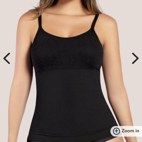 Curveez Incredibly Shaping Jacquard Cami [A3-24] - Picture 1 of 6
